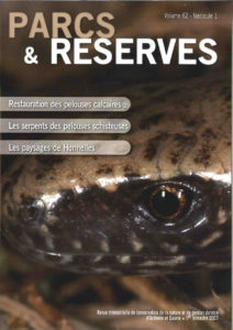 Restauration des pelouses calcaires - Les serpents des pelouses schisteuses – Les paysages de Honnelles