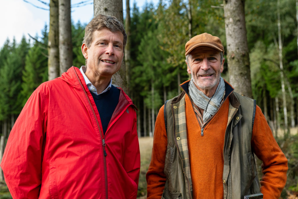 Miguel de Schaetzen – CEO d’Eneco Wind Belgium SA et Philippe Corbeel – président de l’association Ardenne & Gaume - Christophe Danaux