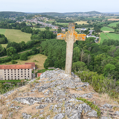 Le croix de la Roche à Lomme - photo :